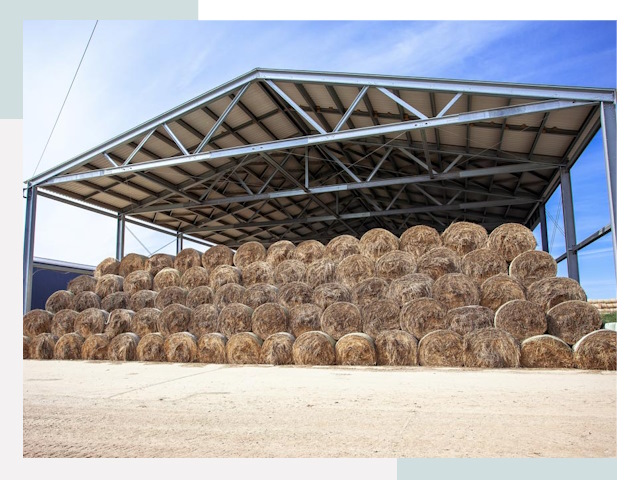 Строительство сенохранилищ в Коломна от 608 руб.