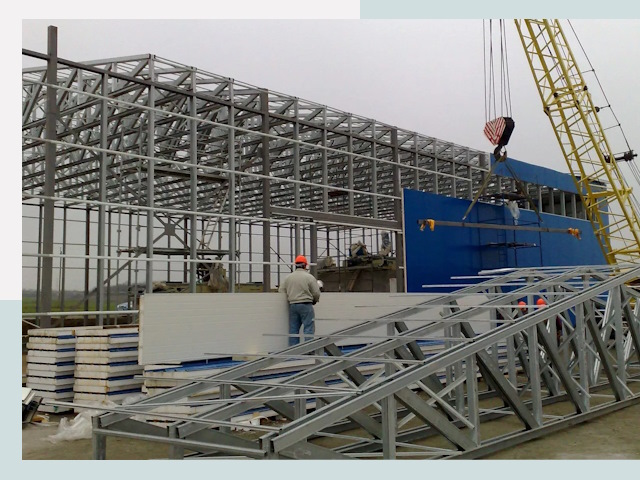 Строительство заводов в Коломне