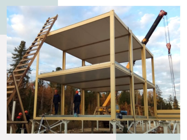 Строительство модульных здания Коломна