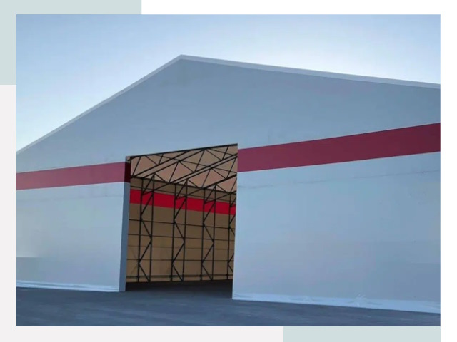 Быстровозводимые ангары в Коломне