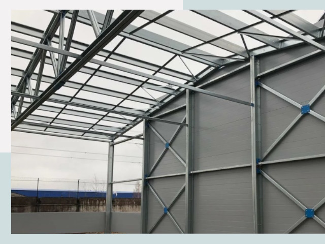 Каркасные ангары от СтальСтрой-Клм по цене от 608 руб.