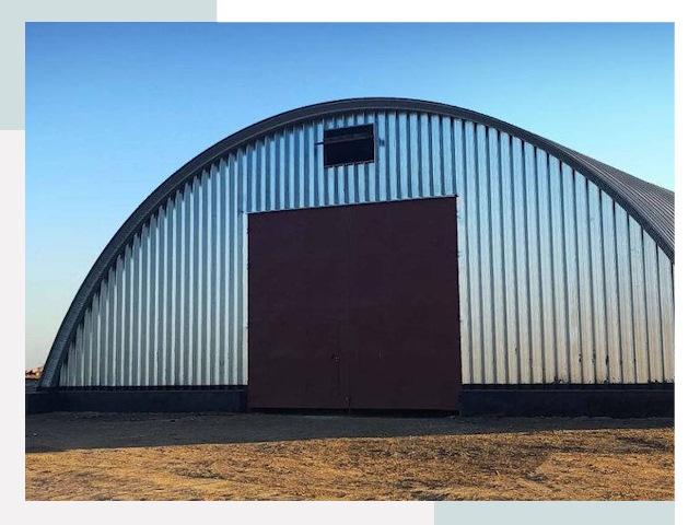 Арочные ангары в Коломне