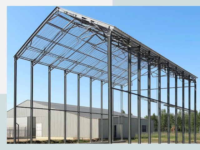 Прямо стенные ангары от СтальСтрой-Клм по цене 608 руб.