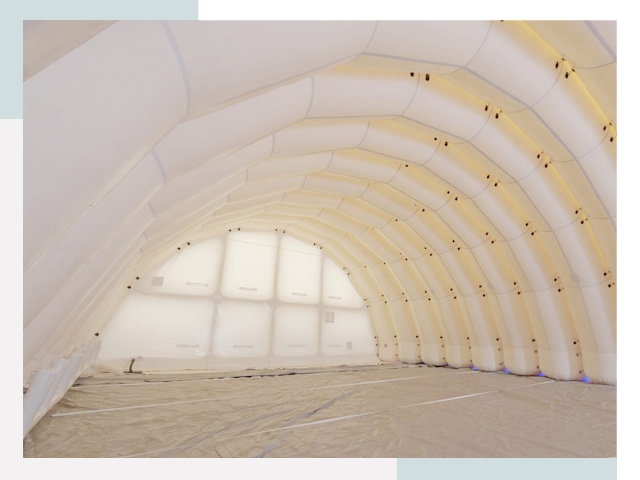 Пневмокаркасные ангары в Коломне