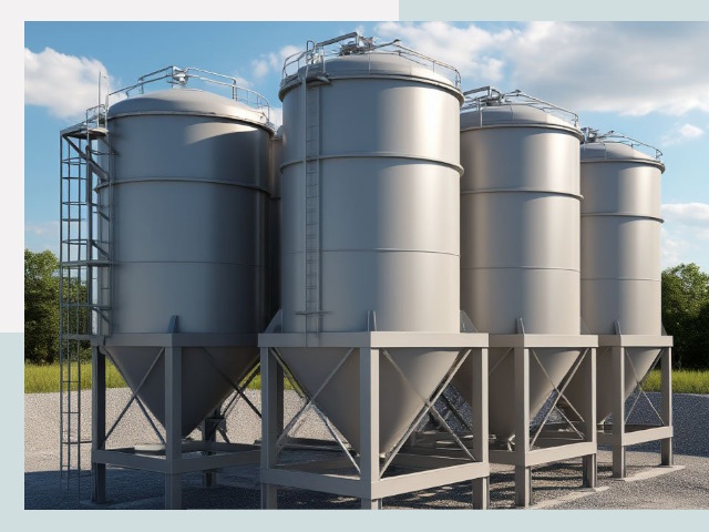 Металлические силосы от СтальСтрой-Клм по цене 608 руб.