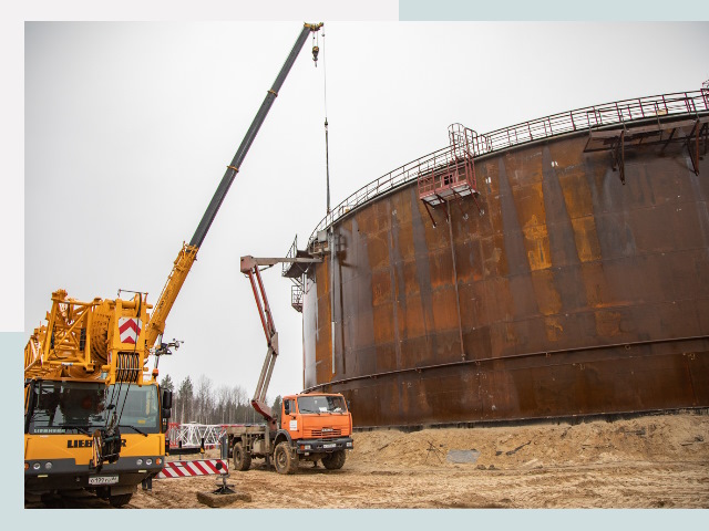 Монтаж резервуаров в Коломне от 608 руб. за м³