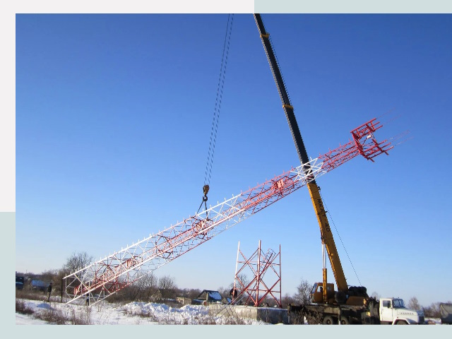 Строительство башен связи в Коломне от 608 руб.