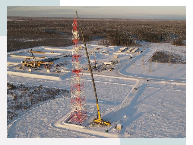 Мачты связи в Коломне