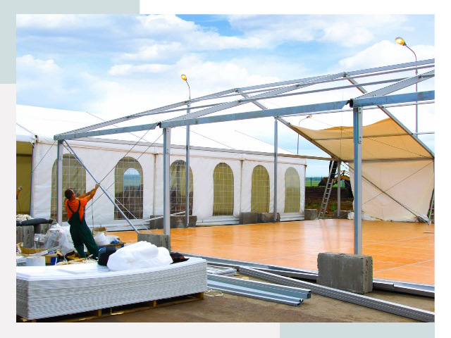 Быстро сборные шатры в Коломне