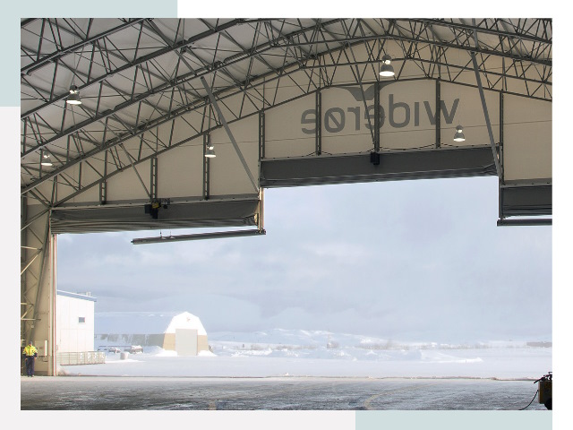 Ворота для ангаров в Коломне