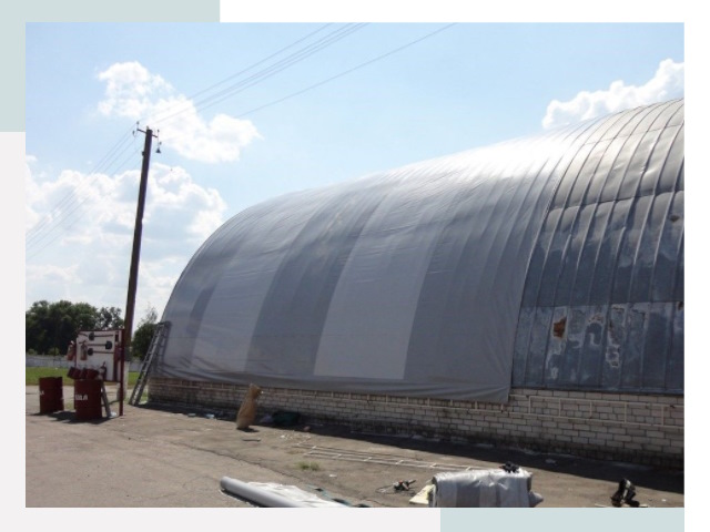 Ремонт ангаров в Коломне