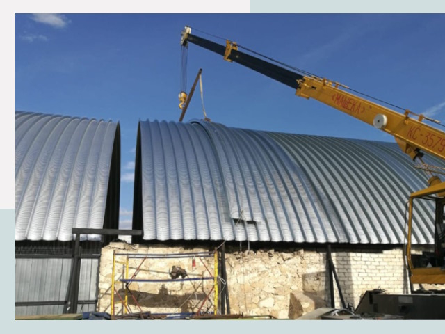 Реконструкция ангаров в Коломне от 608 руб.