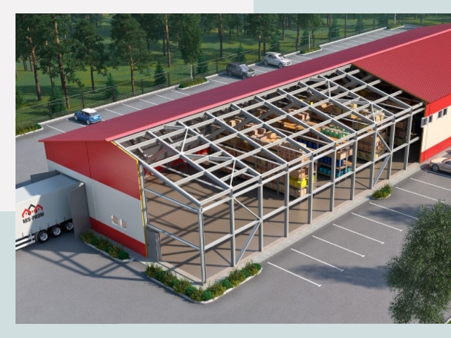 Проектирование ангаров в Коломне от 608 руб.