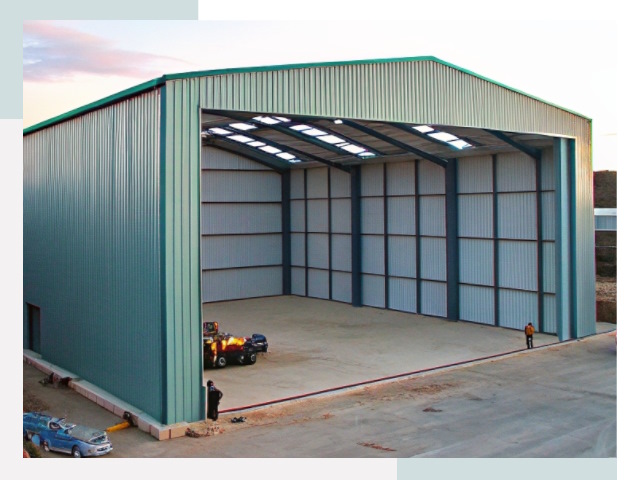 Строительство ангаров в Коломне