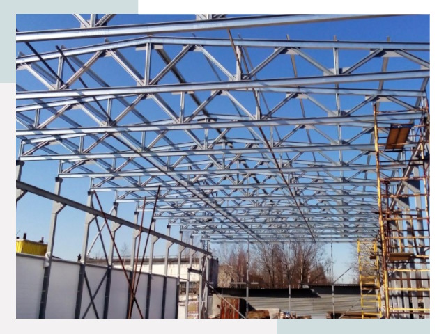 Металлокаркасы для складов в Коломне