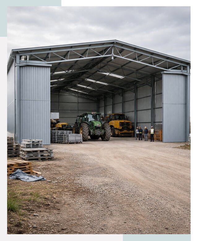 Ангары для сельхозтехники в Коломне от 20278 р. | СтальСтрой-Клм