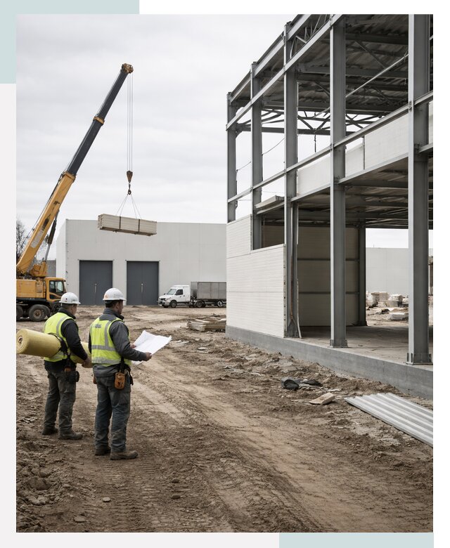 Строительство холодильных складов в Коломне от 45626 р. - СтальСтрой-Клм