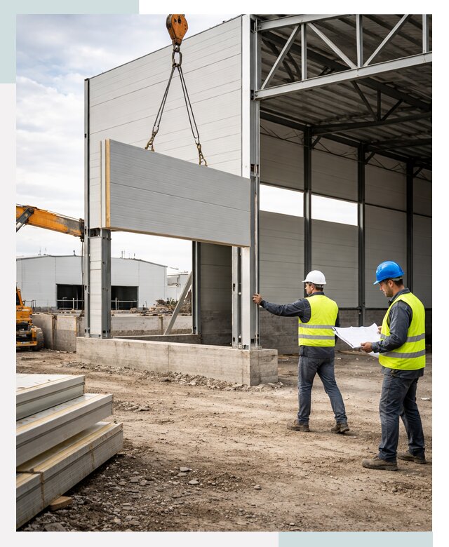 Склад из сэндвич панелей под ключ в Коломне от 9632 р. | СтальСтрой-Клм