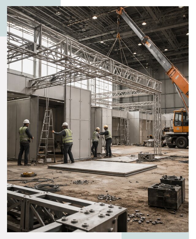 Строительство выставочных павильонов в Коломне от 35487 р.| СтальСтрой-Клм