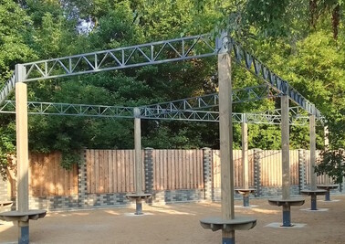 Терраса из металлоконструкций под ключ, проектирование, изготовление и монтаж от СтальСтрой-Клм